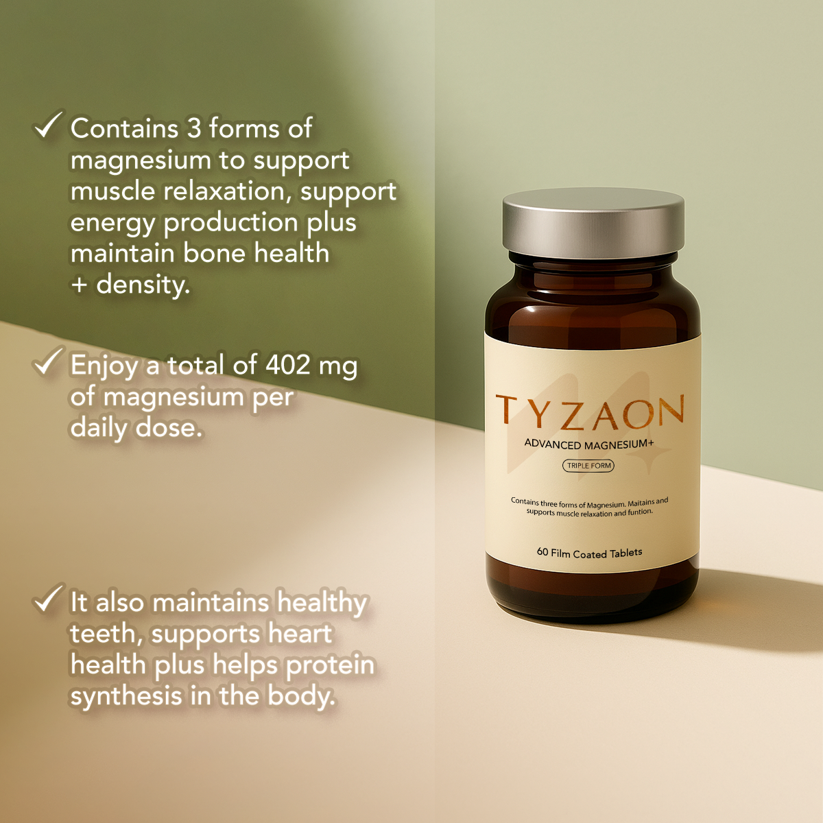 Tyzaon® Advanced Magnesium+ Formula