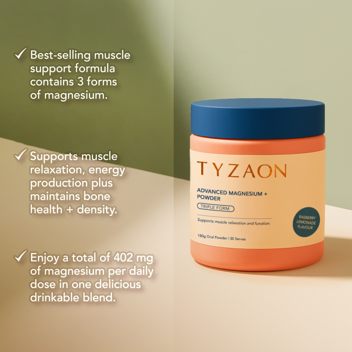 Tyzaon® Advanced Magnesium+ Powder